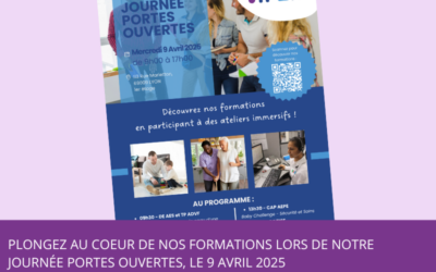 Plongez au cœur de nos formations lors de notre Journée Portes Ouvertes, le 9 Avril 2025